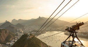 Bondinho do Pão de Açúcar e paisagem