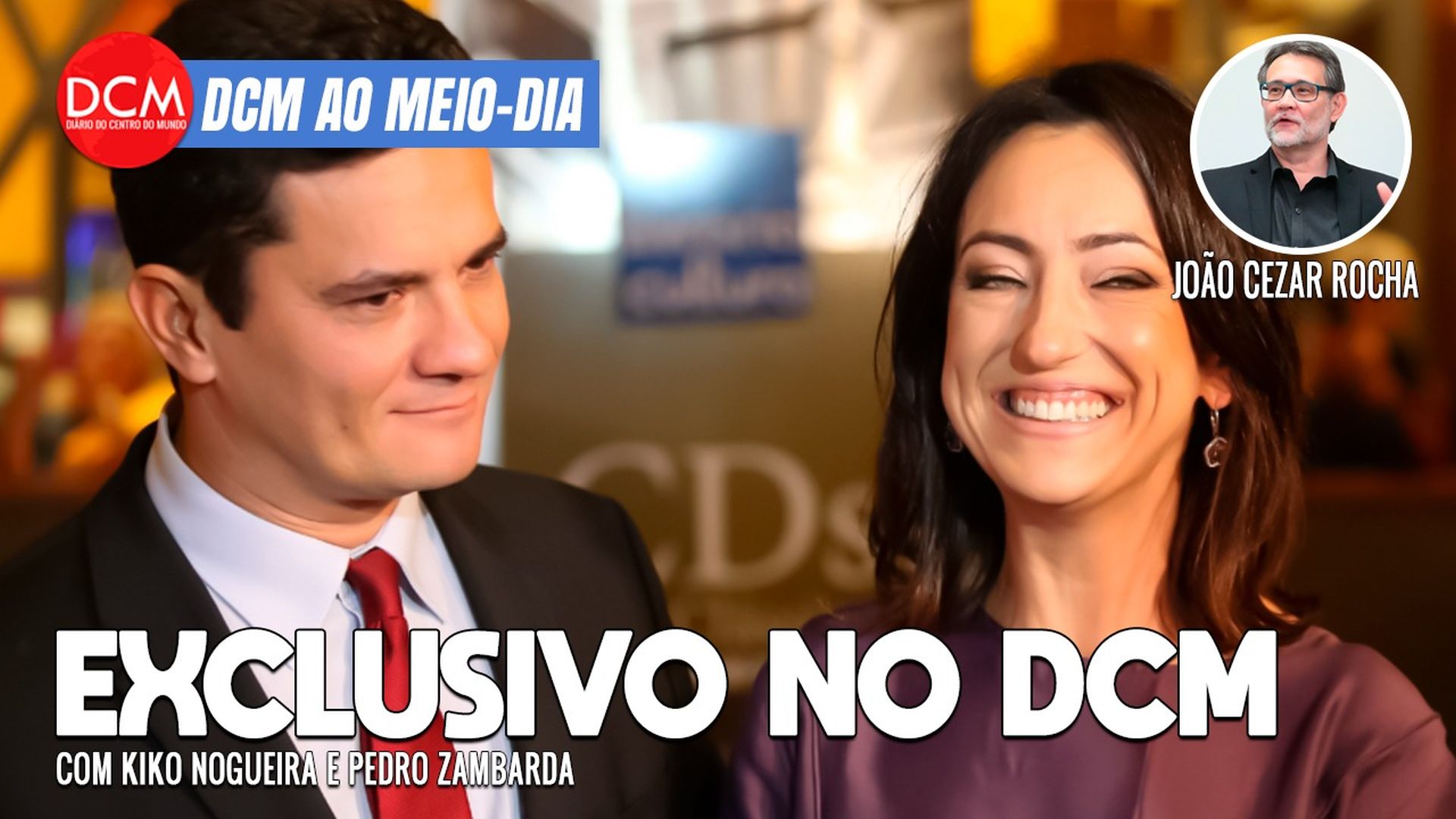 DCM Ao Meio-Dia: Exclusivo - Rosângela Moro mentiu em relatório para ir com marido à Argentina. Foto: Reprodução/DCMTV/YouTube