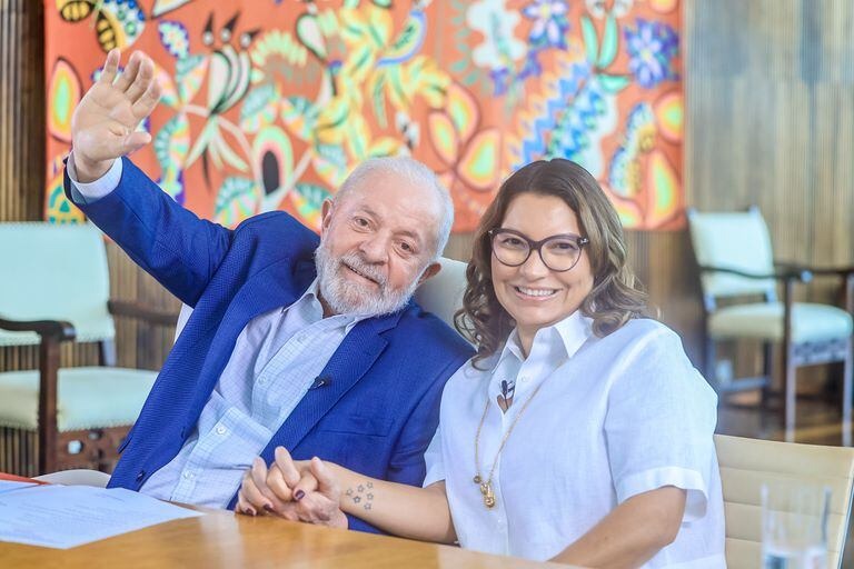 Lula e Janja