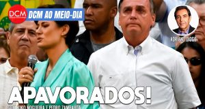 DCM Ao Meio-Dia: Apavorado com prisão, Bolsonaro depõe na PF; Michelle promete orar na Paulista. Foto: Reprodução/DCMTV/YouTube