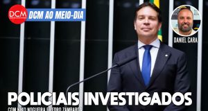 DCM Ao Meio-Dia: Policiais próximos a Ramagem são investigados pela CGU no escândalo da Abin. Foto: Reprodução/DCMTV/YouTube