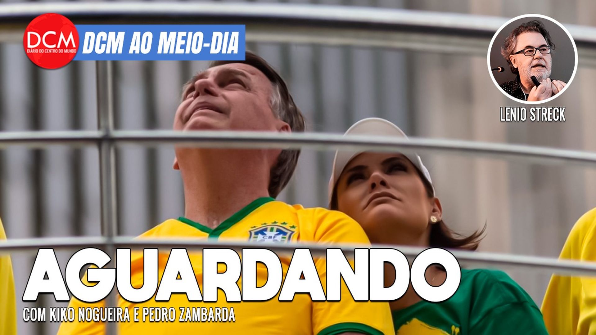 DCM AO MEIO-DIA: Bolsonaro fez missa de corpo presente na Paulista e aguarda prisão. Foto: Reprodução/DCMTV/YouTube