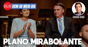 DCM Ao Meio-Dia: Bolsonaristas inventam ‘plano de assassinato’ para justificar visita de Jair à embaixada da Hungria. Foto: Reprodução/DCMTV/YouTube