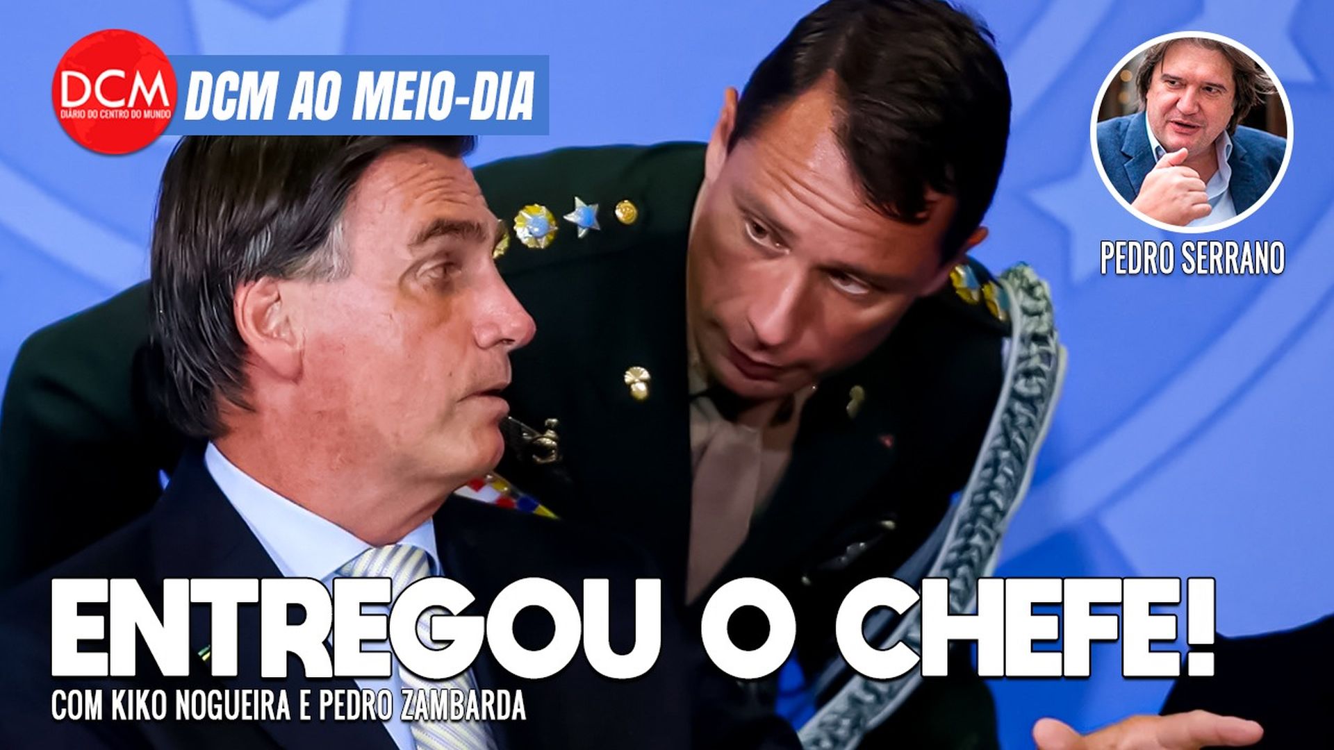 DCM Ao Meio-Dia: Bolsonaro mandou fraudar sistema de vacinação, entrega Cid em delação. Foto: Reprodução/DCMTV/YouTube