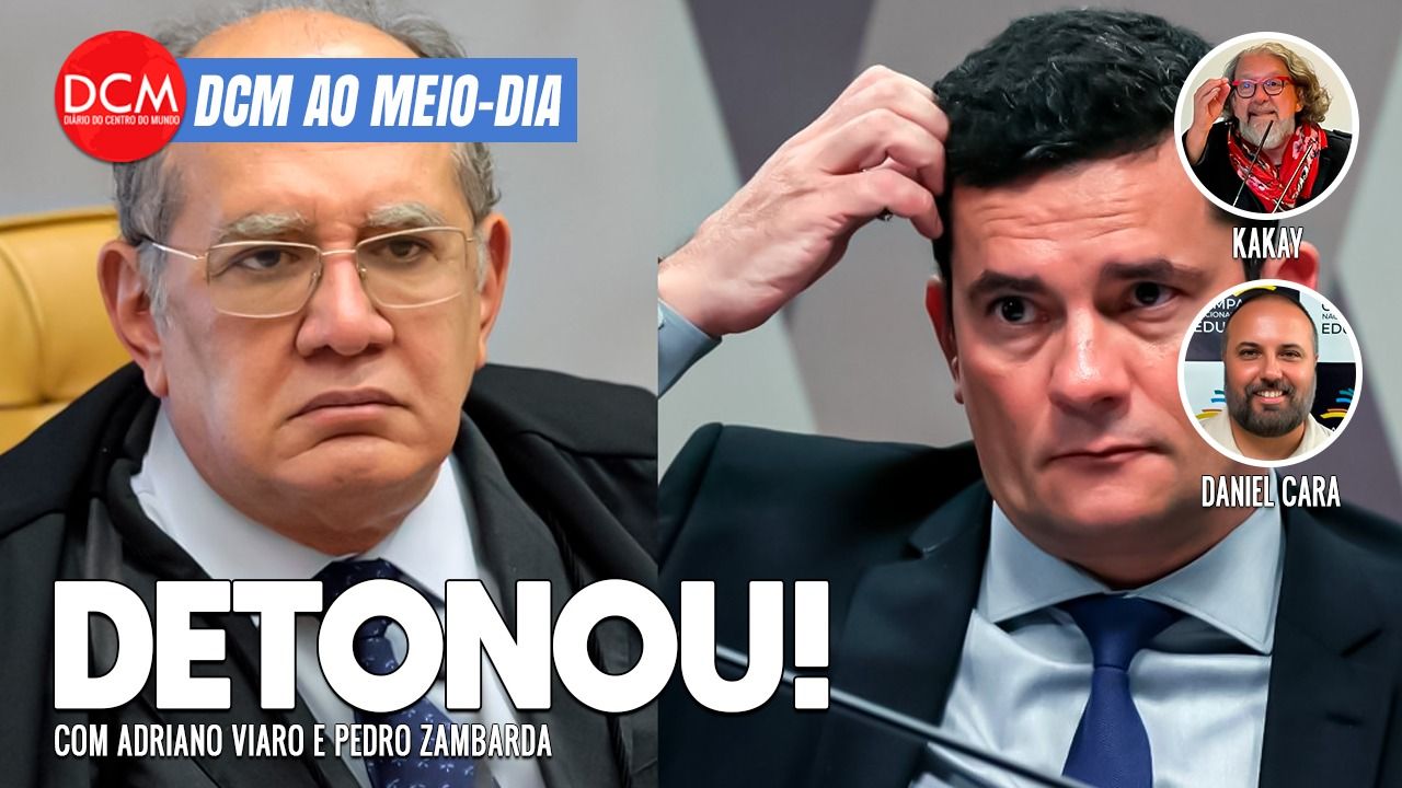 DCM Ao Meio-Dia: Quaest: cresce desaprovação de evangélicos a Lula; Gilmar detona Moro e Dallagnol. Foto: Reprodução/DCMTV/YouTube