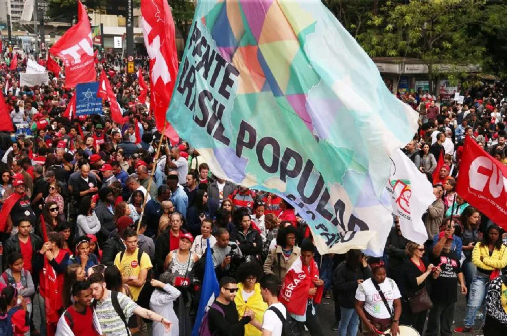 Imagem de manifestação