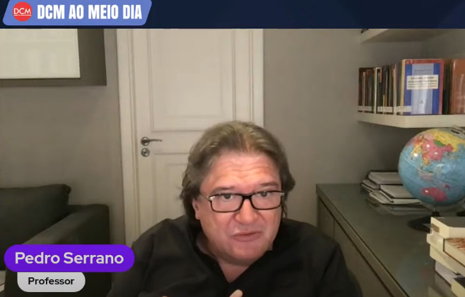 Pedro Serrano. Foto: Reprodução/DCMTV/YouTube