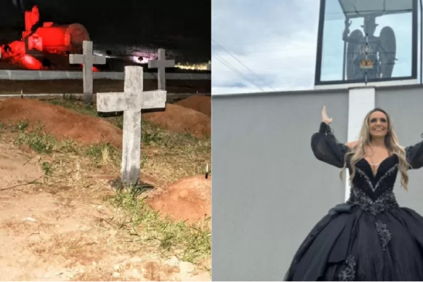 Dona de Belzebu que viralizou constrói cemitério de R$ 2 milhões para pombagiras