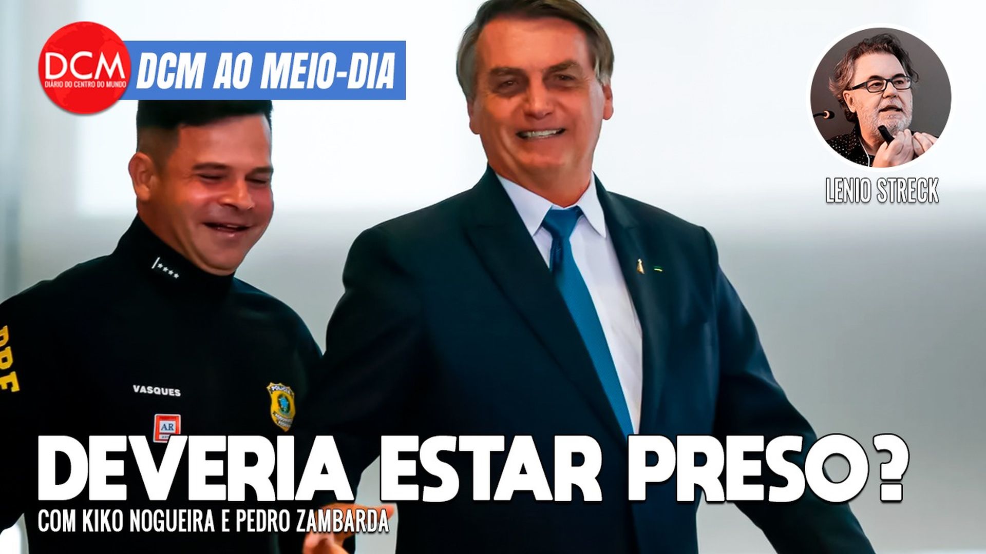 DCM Ao Meio-Dia: Ex-diretor da PRF diz que Bolsonaro também deveria estar preso; Madonna e Samara Felippo. Foto: Reprodução/DCMTV/YouTube