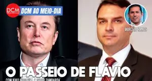 DCM Ao Meio-Dia: Musk está adiantando golpe com Trump; Flávio Bolsonaro passeia no Roda Viva. Foto: Reprodução/DCMTV/YouTube