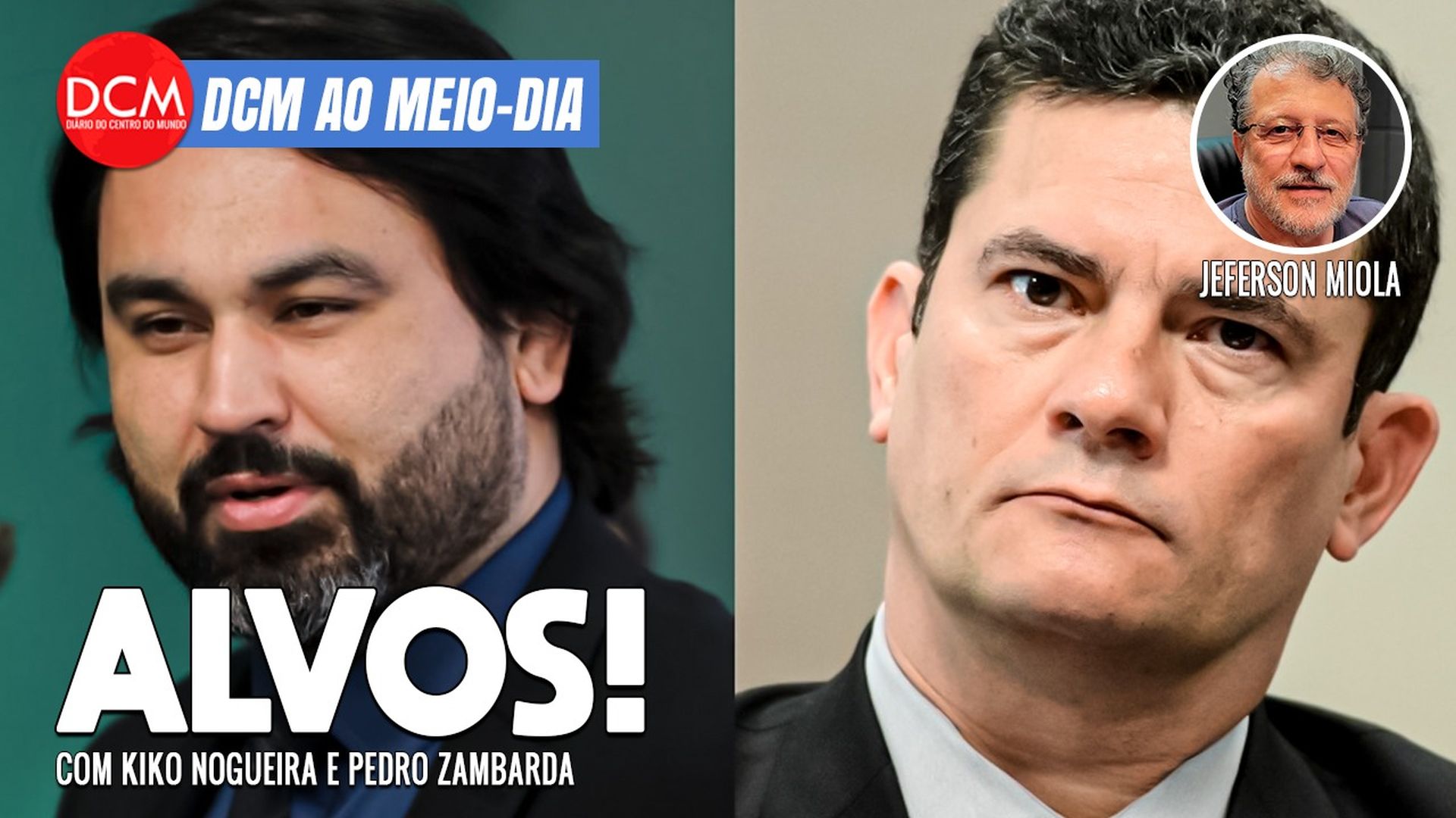 DCM Ao Meio-Dia: Léo Indio é um dos alvos da Operação Lesa Pátria; CNJ julga atuação de Moro na Lava Jato. Foto: Reprodução/DCMTV/YouTube