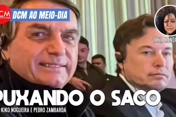 DCM Ao Meio-Dia: Bolsonaro vai exaltar Musk no Rio; Barroso racha STF em torno da Lava Jato