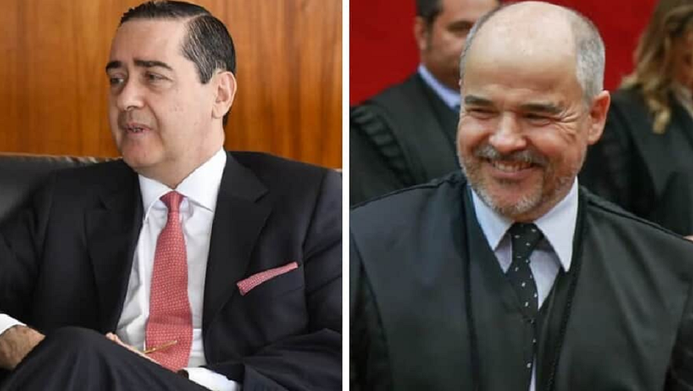 Montagem de fotos de Carlos Eduardo Thompson e Loraci Flores