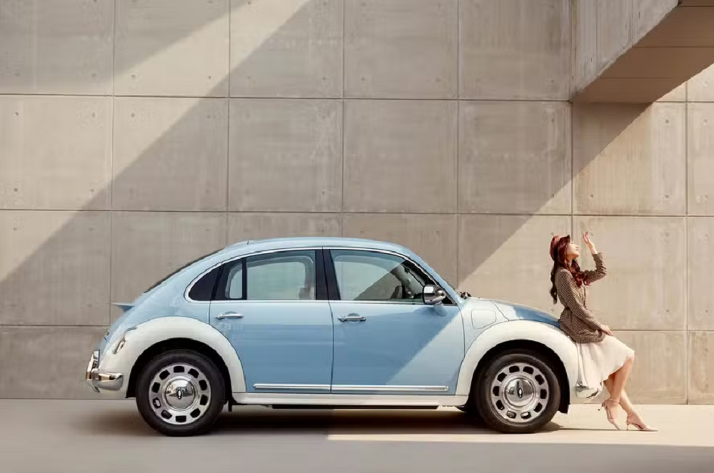 Ora Ballet Cat, modelo da GWM insirado no Fusca, da VW
