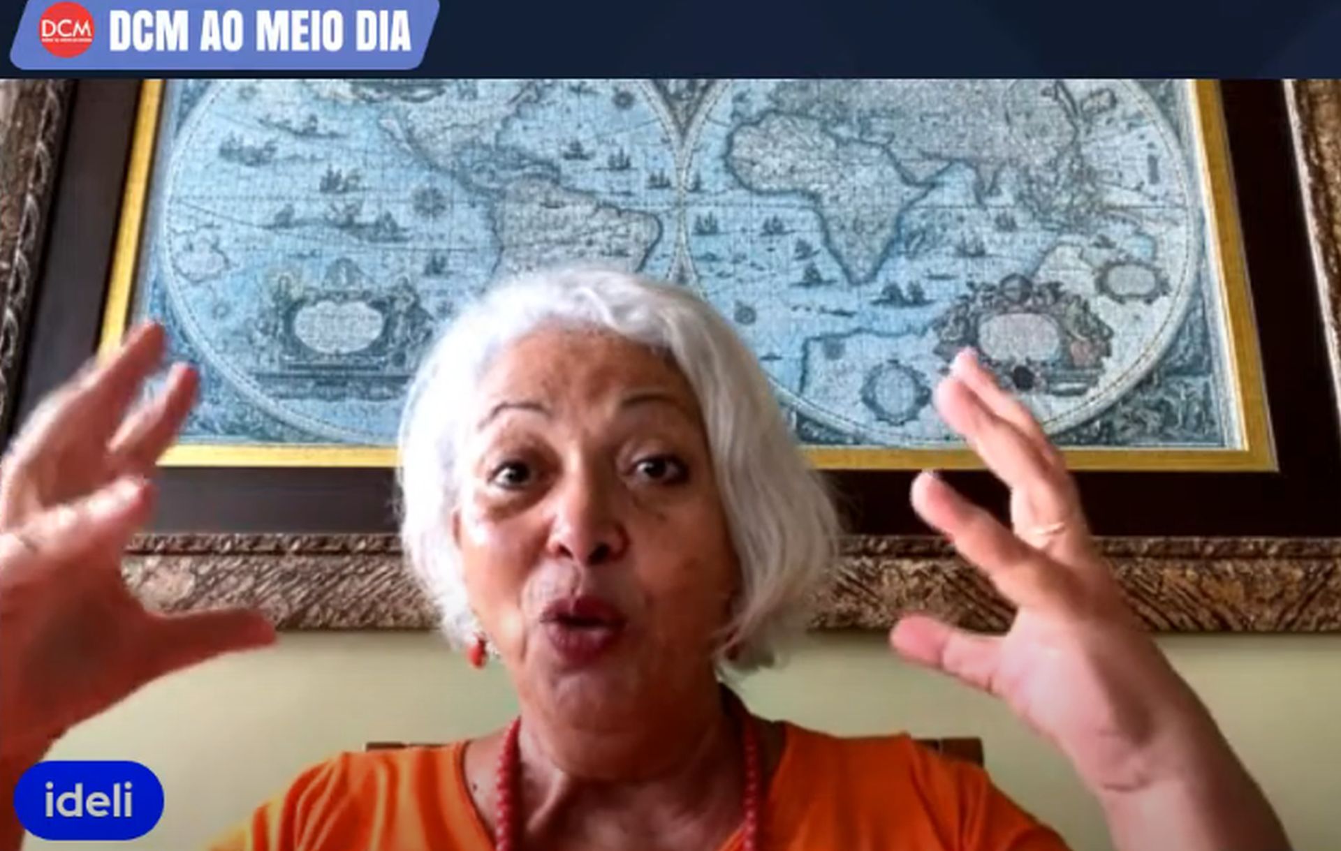 Ideli Salvatti. Foto: Reprodução/DCMTV/YouTube