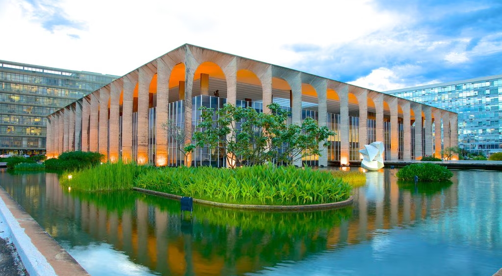 Palácio de Itamaraty visto de fora