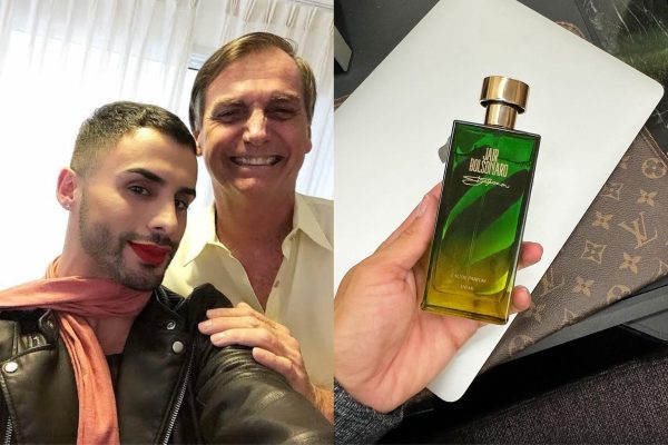 Concorrência com fake faz maquiador de Michelle tirar do ar loja que vende perfume de Bolsonaro