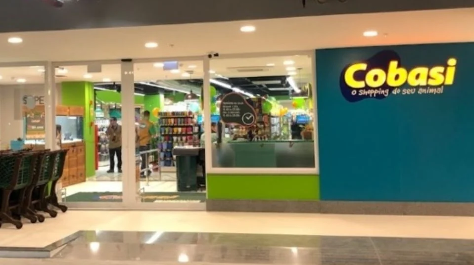 Fachada de loja Cobasi