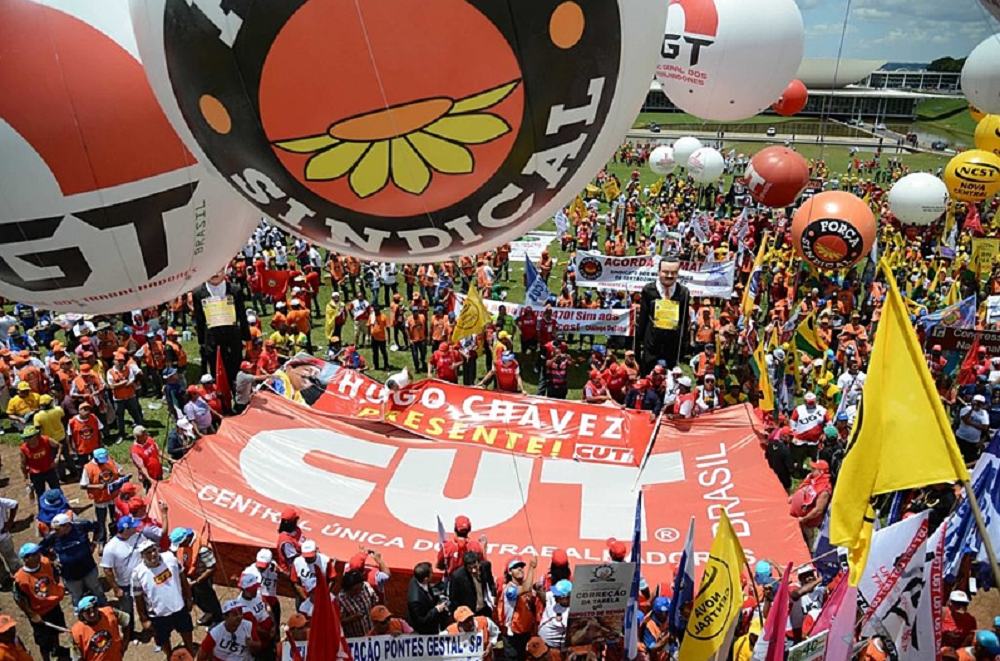 Centrais sindicais estiveram mobilizadas contra Reforma Trabalhista aprovada no governo Temer - Ravena Rosa/Agência Brasil