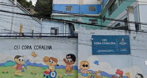 Fachada do Centro de Educação Infantil (CEI) Cora Coralina