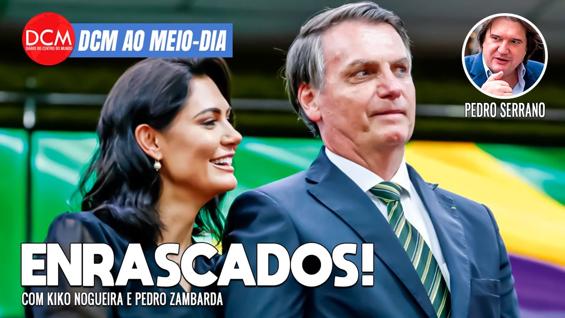 DCM Ao Meio-Dia: CGU processa empresa investigada por beneficiar Michelle; TSE pode colocar Bolsonaro na prisão. Foto: Reprodução/DCMTV/YouTube