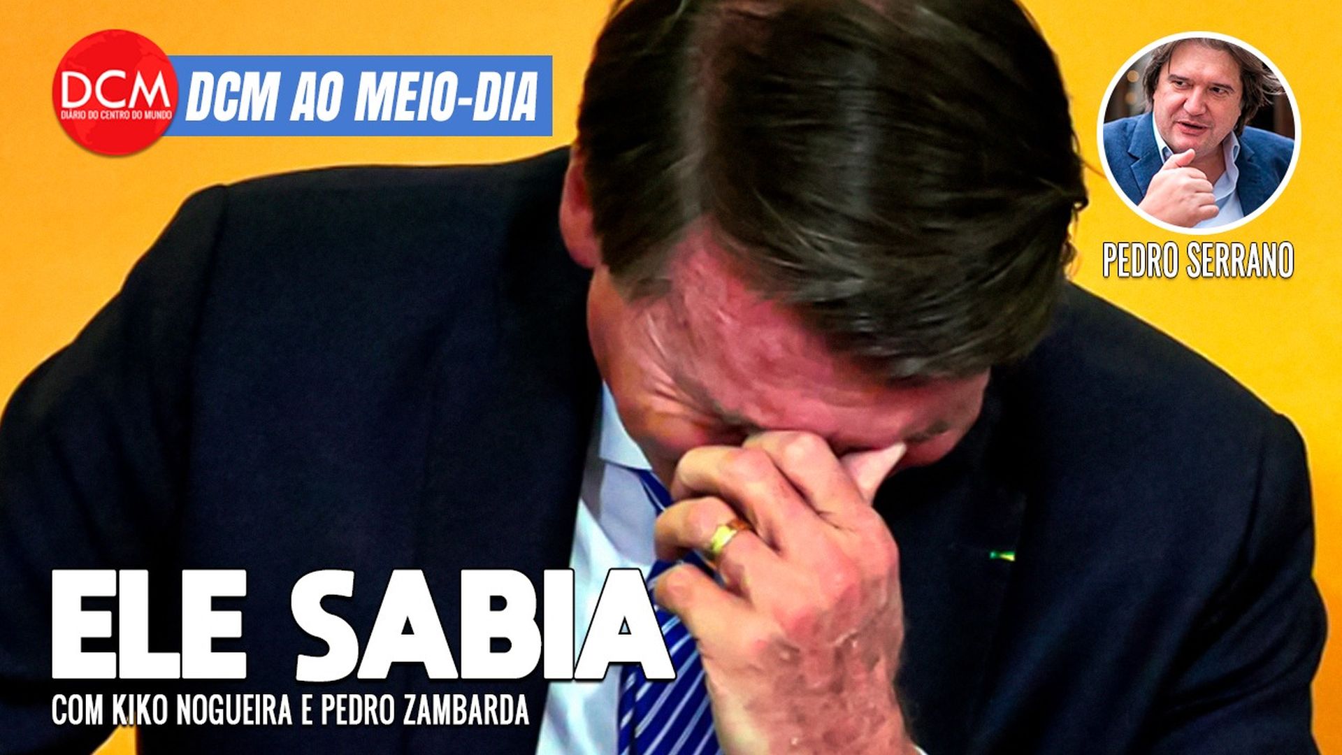 DCM Ao Meio-Dia: Bolsonaro sabia de venda ilegal de joias nos EUA; Flávio: 'Não estou levando dinheiro do Neymar'. Foto: Reprodução/DCMTV/YouTube