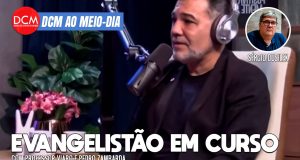 DCM Ao Meio-Dia: 33% apoiam a ditadura evangélica, diz pesquisa; Marco Feliciano pede blindagem a pastores pedófilos. Foto: Reprodução/DCMTV
