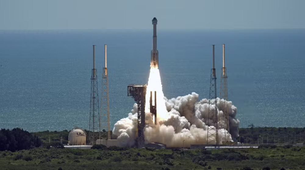 Lançamento da espaçonave Starliner, da Boeing, em 5 de junho