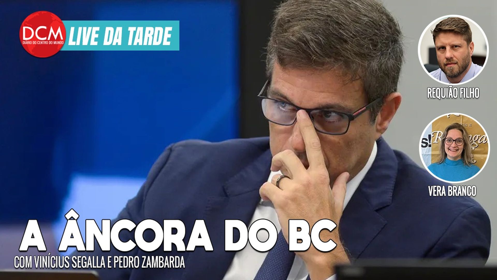 Live da Tarde: “Brasil perde com decisão do BC”, diz Lula; governo Milei entrega lista de 60 foragidos brasileiros. Foto: Reprodução/DCMTV