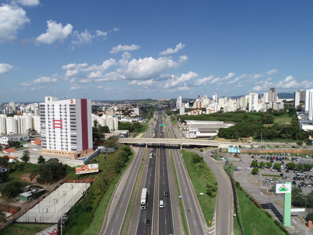 Trecho da Raposo Tavares, vista de cima
