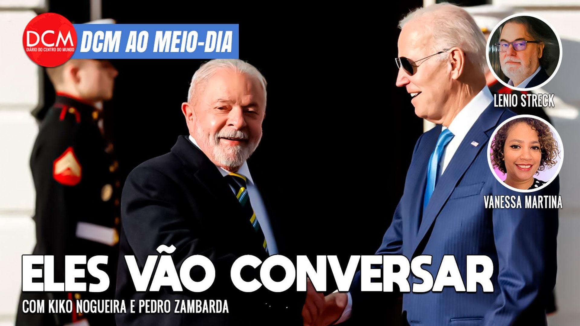 DCM Ao Meio-Dia: Líder do MBL quadruplicou patrimônio em 2 anos; Biden fala com Lula sobre eleição de Maduro. Foto: Reprodução/DCMTV