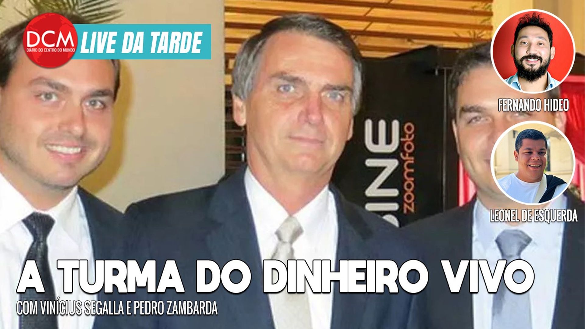 Live da Tarde: Carluxo compra imóvel com R$ 70 mil em dinheiro;prefeitos do RS esnobam verba federal a desabrigados. Foto: DCMTV/YouTube