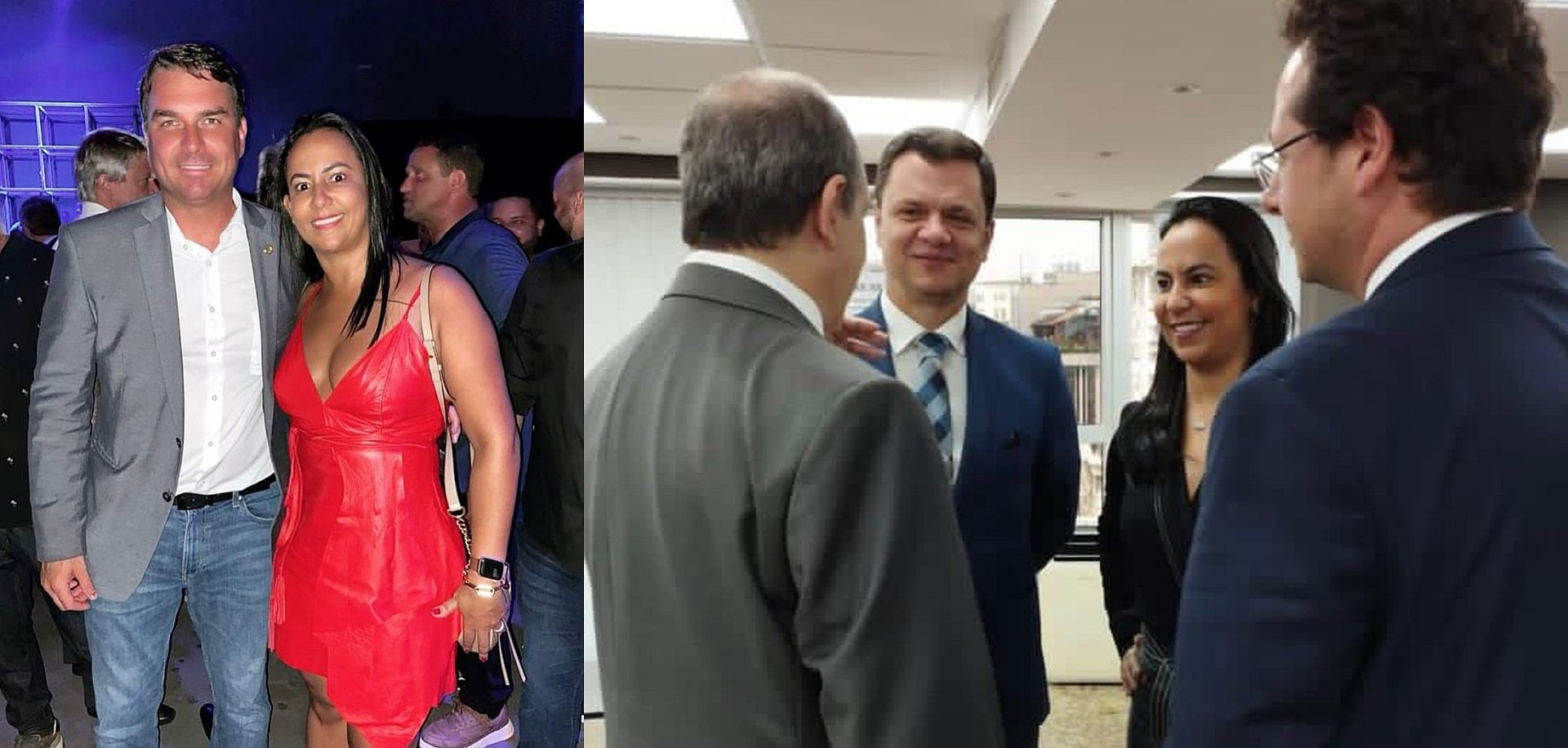 Sempre próxima do poder: a advogada Luciana Pires, gravada por Ramagem, sempre esteve próxima de Flávio Bolsonaro e de Anderson Torres. As fotos de Torres, ela apagou. Foto: Reprodução/Instagram
