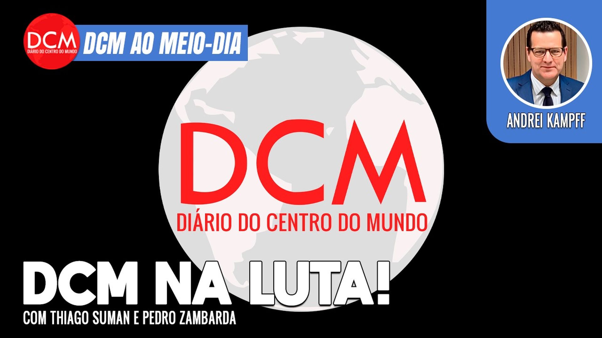 Ao Meio-Dia: Site do DCM volta ao ar após censura; Ex-diretor da PRF, Silvanei Vasques, tem prisão revogada. Foto: Reprodução/DCMTV