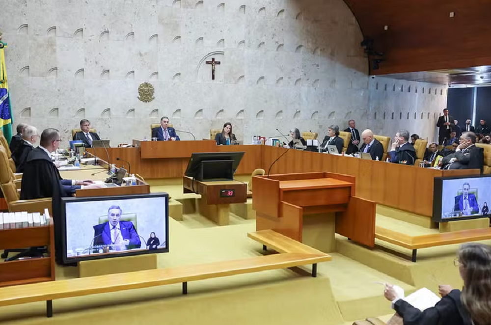 Plenário do STF durante julgamento