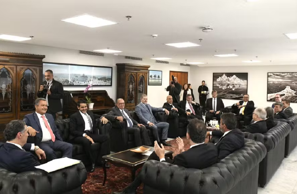 Parlamentares em almoço entre STF, Congresso Nacional e governo federal