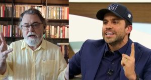 Lenio Streck e Pablo Marçal. Foto: Reprodução/TV Cultura/Instagram