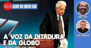 Ao Meio-Dia: Morre Cid Moreira; Jamil Chade fala ao DCM sobre a guerra no Oriente Médio. Foto: Reprodução/DCMTV