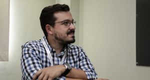 Guilherme Amado. Foto: Alice Vergueiro/Abraji