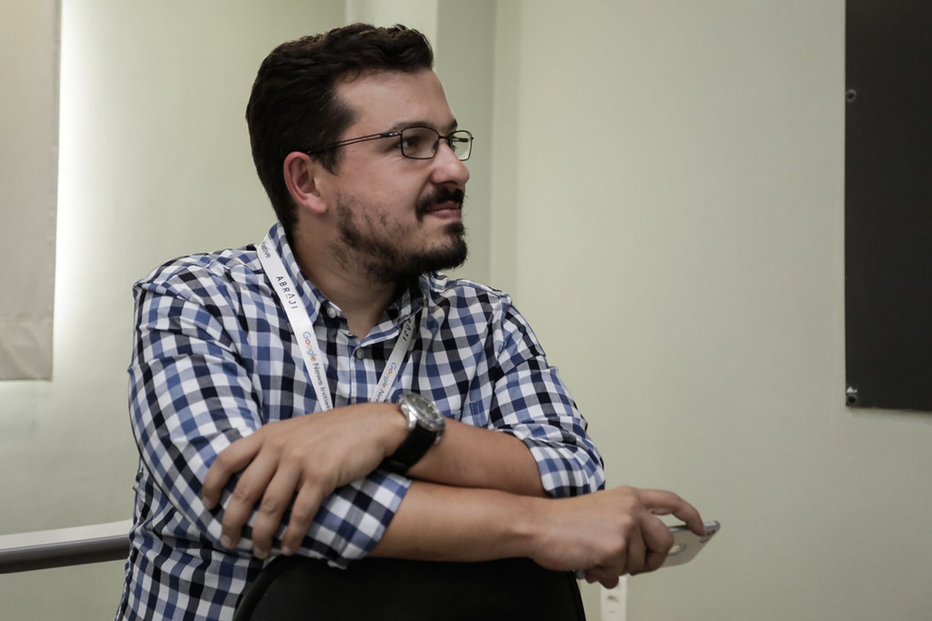 Guilherme Amado. Foto: Alice Vergueiro/Abraji