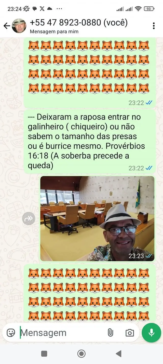 Postagem de homem que explodiu bomba