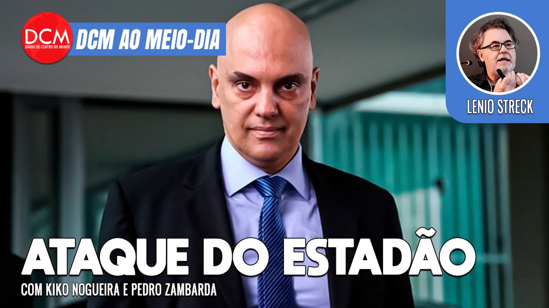 DCM Ao Meio-Dia: Áudios mostram que militares golpistas queriam m4t4r Lula; Estadão ataca Moraes. Foto: Reprodução/DCMTV