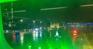 Praça dos Três Poderes após duas explosões