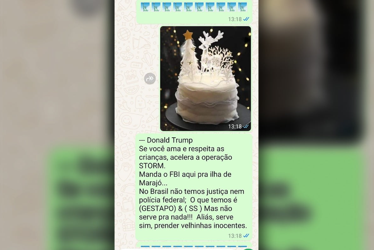 Postagem de Francisco Wanderley Luiz - Reprodução/Redes Sociais