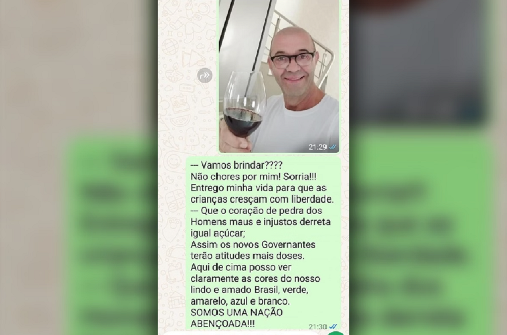Postagem de Francisco Wanderley Luiz - Reprodução/Redes Sociais