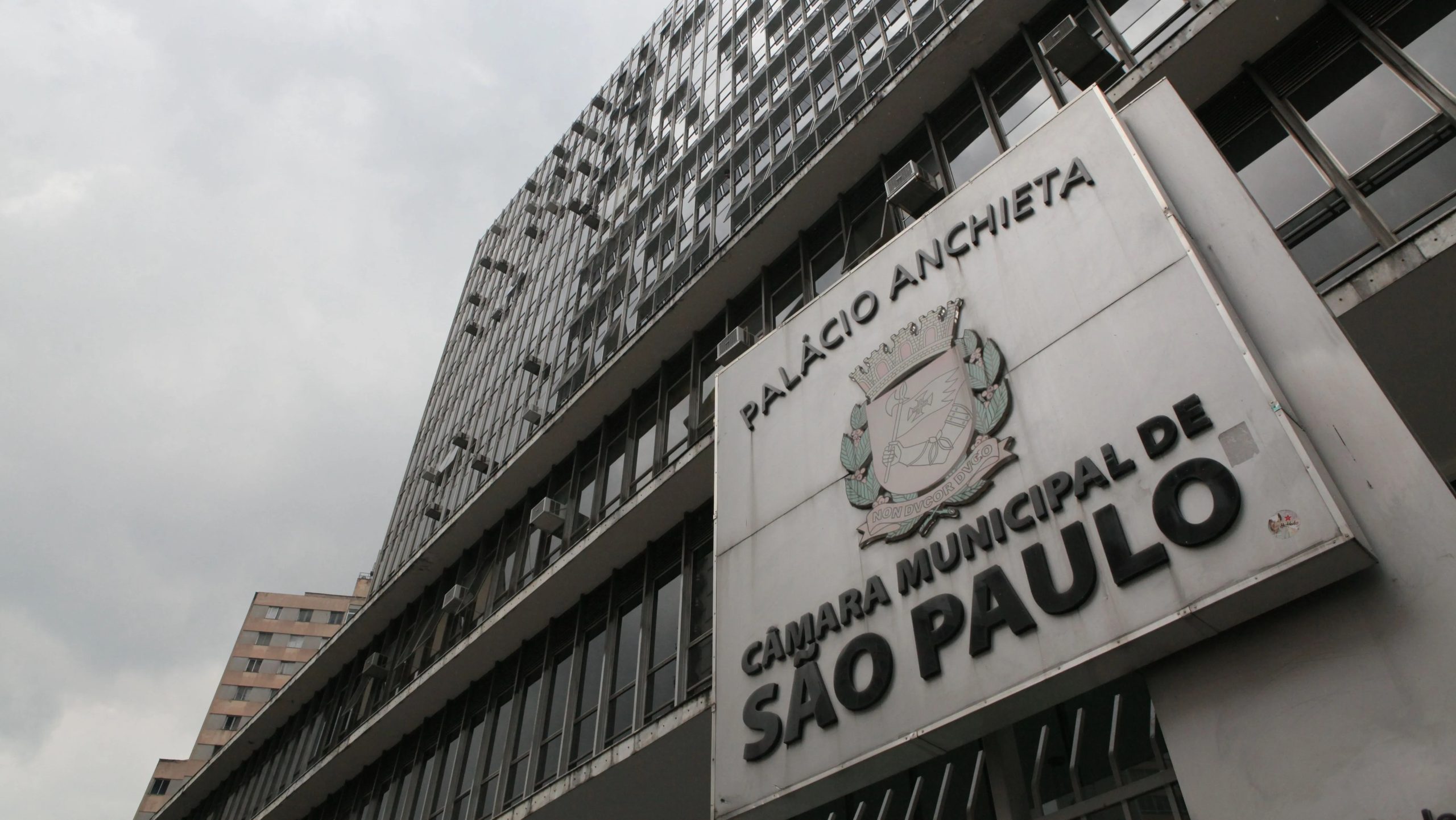 Fachada da Câmara Municipal de São Paulo