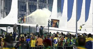 Registro de ataque golpista de 8 de janeiro de 2023 em Brasília