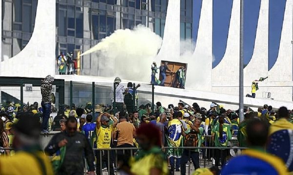 Registro de ataque golpista de 8 de janeiro de 2023 em Brasília