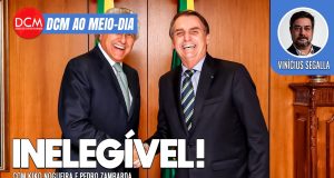 DCM Ao Meio-Dia: Justiça deixa Caiado inelegível; Quaest: 75% aprovam isenção de IR para quem ganha até R$ 5 mil. Foto: Reprodução/DCMTV
