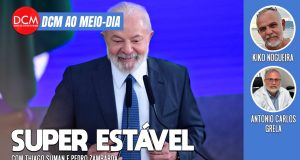 DCM Ao Meio-Dia: Lula está "super estável" e deve ter alta "na semana que vem", dizem médicos. Foto: Reprodução/DCMTV